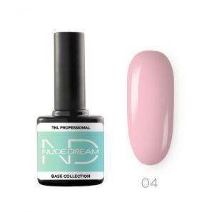 Nude dream base №04 - земляничный милкшейк, 10 мл. Цветная база TNL  - NOGTISHOP