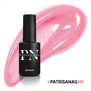 Гель-лак Dream Pink N05 камуфлирующий каучуковый, 8 ml Patrisa Nail  - NOGTISHOP