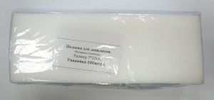 Салфетки для депиляции односторонние спанбонд (7х20 см), 100 шт. Irisk.