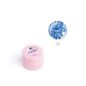 Гель ADRICOCO Glow Bomb №09 "Зимнее небо" 6 мл. - NOGTISHOP