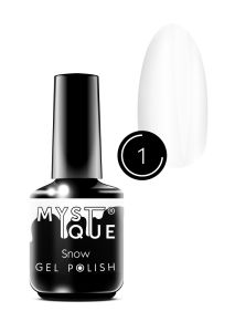 Гель-лак Gel Polish №1 «Snow» Mystique, 10 мл - NOGTISHOP