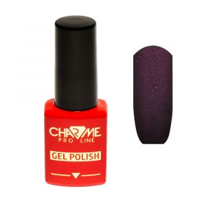 Top Coat Rubber Gel Polish Shimmer Velvet CHARME  №02 топ для гель-лака без липкого слоя, 10 мл - NOGTISHOP