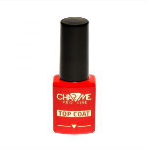 Top Coat Rubber Gel Polish Velvet CHARME топ для гель-лака без липкого слоя, 10 мл - NOGTISHOP