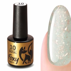 Гель-лак с поталью (Gel polish POTAL) №10, FOXY, 8 мл - NOGTISHOP