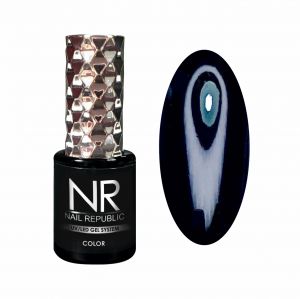 Гель-лак №100 чёрный Nail Republic, 10 мл     - NOGTISHOP