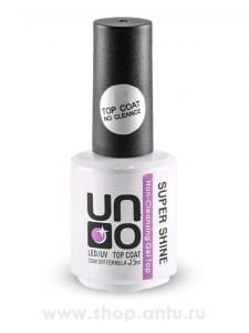 Топ без липкого слоя UNO Top Coat no cleance Super Shine, 15мл