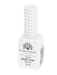 Silicon Base Coat 12 мл Силиконовая база,  Global Fashion - NOGTISHOP