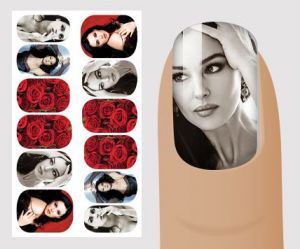 Слайдер для дизайна ногтей, "Девушки" № S112 ,  NOGTIKA - NOGTISHOP