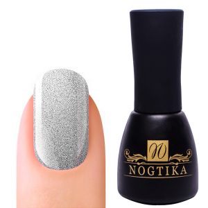 Гель-лак Nogtika Gel Polish Silver Shimmer, 5 мл - NOGTISHOP