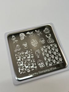 Пластина Swanky Stamping №114 маленькая - NOGTISHOP