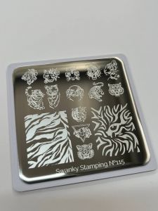 Пластина Swanky Stamping №115 маленькая - NOGTISHOP