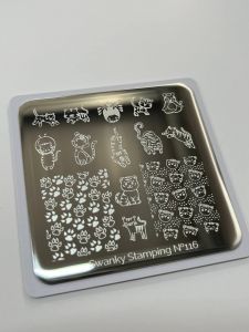 Пластина Swanky Stamping №116 маленькая - NOGTISHOP