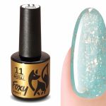 Гель-лак с поталью (Gel polish POTAL) №11, FOXY, 8 мл