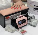 Аппарат Global Fashion с наконечником и педалью 35000 оборотов 65 Ватт, Розовый