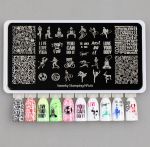Пластина Swanky Stamping №120 12х6 см