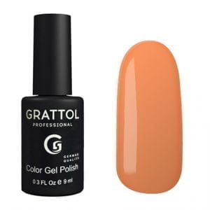  Гель-лак Grattol GTC120 Sunny Orange, 9мл.