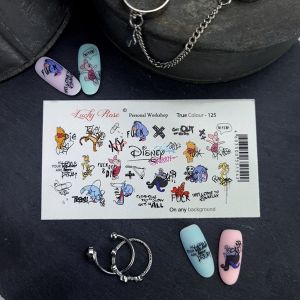 Слайдер-дизайн True Color-0125 Lucky Rose - NOGTISHOP