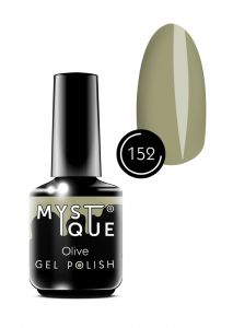 Гель-лак Gel Polish №152 «Olive» Mystique, 15 ml - NOGTISHOP