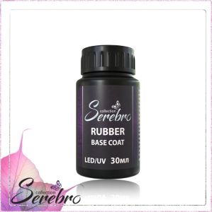 Каучуковая база Rubber base для гель-лака Serebro, 30 мл - NOGTISHOP