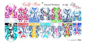 Series F-132 Lucky Rose   - NOGTISHOP