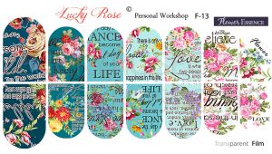 Series F-013 Lucky Rose - NOGTISHOP