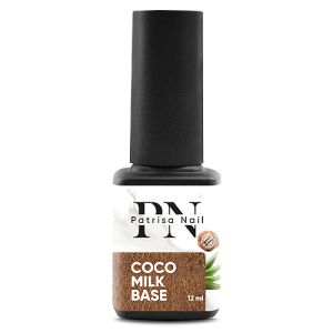 Coco milk base каучуковая база для гель-лака, молочная, полупрозрачная, 12 мл Patrisa Nail - NOGTISHOP