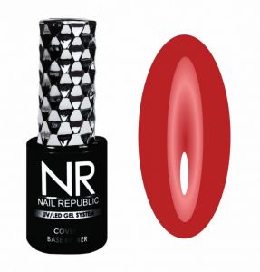 LADY IN RED №90 цветная база, 10 мл. Nail Republic - NOGTISHOP