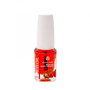 Масло для ногтей и кутикулы Nageloil Клубника, Planet Nails, 11 мл  - NOGTISHOP