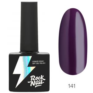 Гель-лак RockNail Basic 141 Mr. Eggplant, 10 мл. - NOGTISHOP