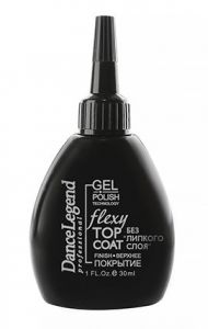 Флекси топ без липкого слоя Gel Polish TOP FLEXY 30 ml. Dance Legend - NOGTISHOP