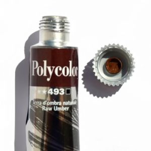 PolyCOLOR земля умбры натуральная в тубе 493, 20 мл.