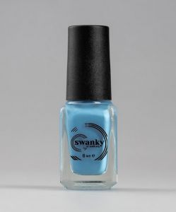 Лак для стемпинга Swanky Stamping, S49 - Небесно-голубой 6 мл. - NOGTISHOP