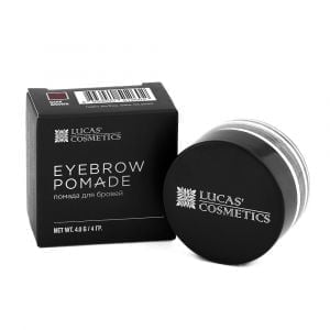 Помада для бровей BROW POMADE (DARK BROWN) тёмно-коричневая, 4 гр