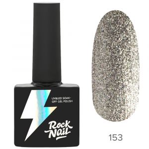 Гель-лак RockNail Basic 153 Champagne, 10 мл. - NOGTISHOP