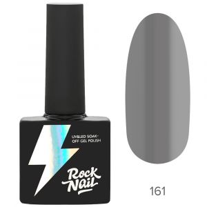 Гель-лак RockNail Basic 161 Сoncrete, 10 мл. - NOGTISHOP