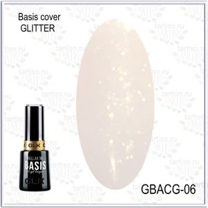 Basis Cover Glitter №06 12 мл. GELLAKTIK - NOGTISHOP