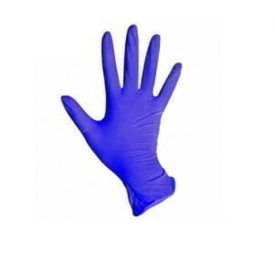 Перчатки нитриловые 50 пар/100 шт, Фиолетовые, размер "S", Mediok - NOGTISHOP