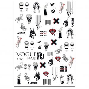 Слайдер для дизайна #190 Vogue Nails   - NOGTISHOP
