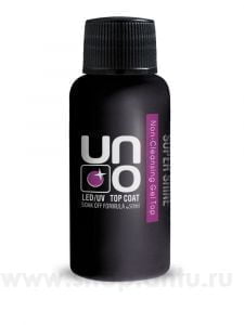 Топ без липкого слоя UNO Top Coat no cleance Super Shine, 50мл