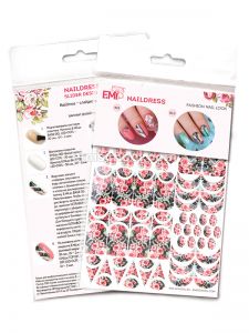 Naildress Slider Design (слайдер-дизайн) Английские розы, EMi - NOGTISHOP