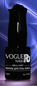 Top no Wipe BRILLIANT Vogue Nails финиш для гель-лака без липкого слоя, 10 мл - NOGTISHOP