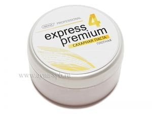 Паста для шугаринга без разогрева АЮНА EXPRESS PREMIUM №4, Плотная, 300 гр - NOGTISHOP