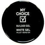 Гель моделирующий белый MY CHOICE BUILDER WHITE GEL Ju.Bilej 15 мл