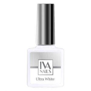 Гель-лак Ultra White, IVA Nails 8 мл. - NOGTISHOP