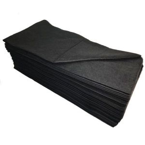 Полотенце (салфетки) Черный бархат, 45х90, 50 шт в пачке, Чистовье - NOGTISHOP