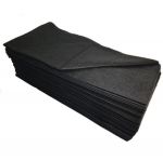 Полотенце (салфетки) Черный бархат, 35х70, 50 шт в пачке, Чистовье