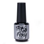 Каучуковая жидкая база "2в1" для гелевых типс (BASE GEL FOR TIPS 2in1), FOXY, 15 мл