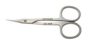 Ножницы для кожи прямые матовые CS-909-D (CVD) Metzger.