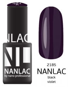 Гель-лак NL 2185 "Black violet" Nano Professional, 6 мл