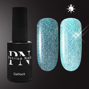 Гель-лак Sky Flash голубой, Patrisa Nail, 8 мл - NOGTISHOP